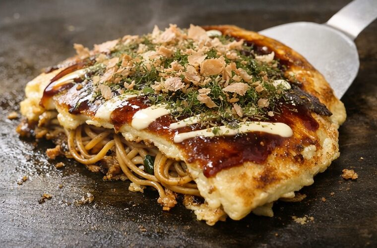 静岡県富士・富士宮・御殿場・裾野のご当地グルメのしぐれ焼きの画像です。