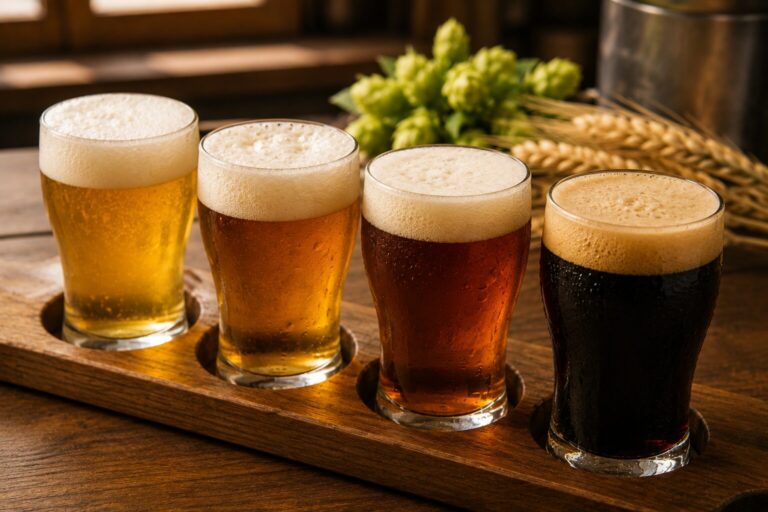 北海道旭川エリアのご当地グルメのクラフトビールの画像です。